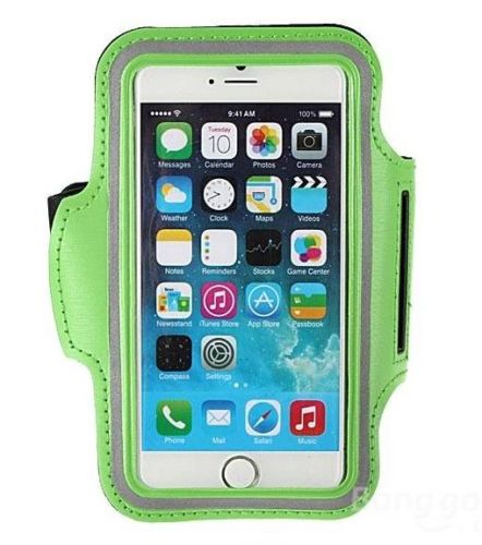 Jogging Sports Gym Armband Case Cover Holder for Apple iPhone 6 - Green